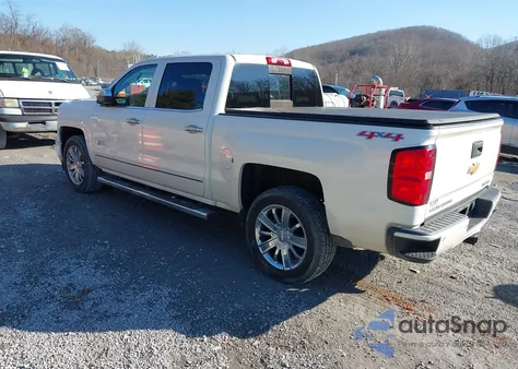 2015 Chevrolet Silverado K1500 High Country z USA, uszkodzony, nr VIN 3GCUKTEJXFG445591